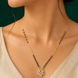 Floral Cluster Mangalsutra
