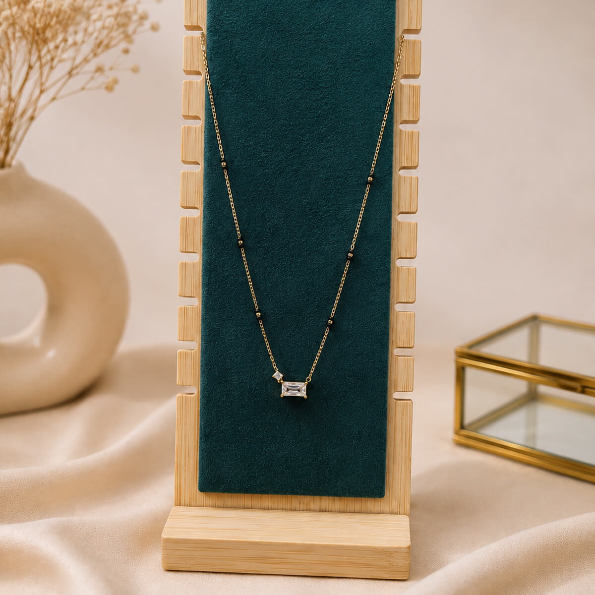Crystal Drop Mangalsutra - Image 3