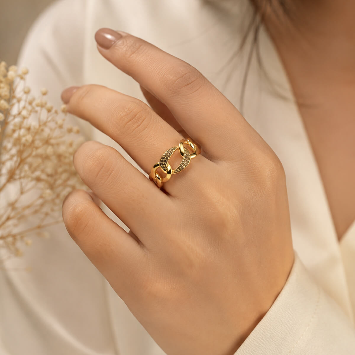 Chainlink Adjustable Ring