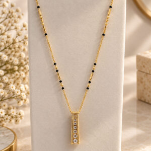 Aurelia Crystal Bar Mangalsutra