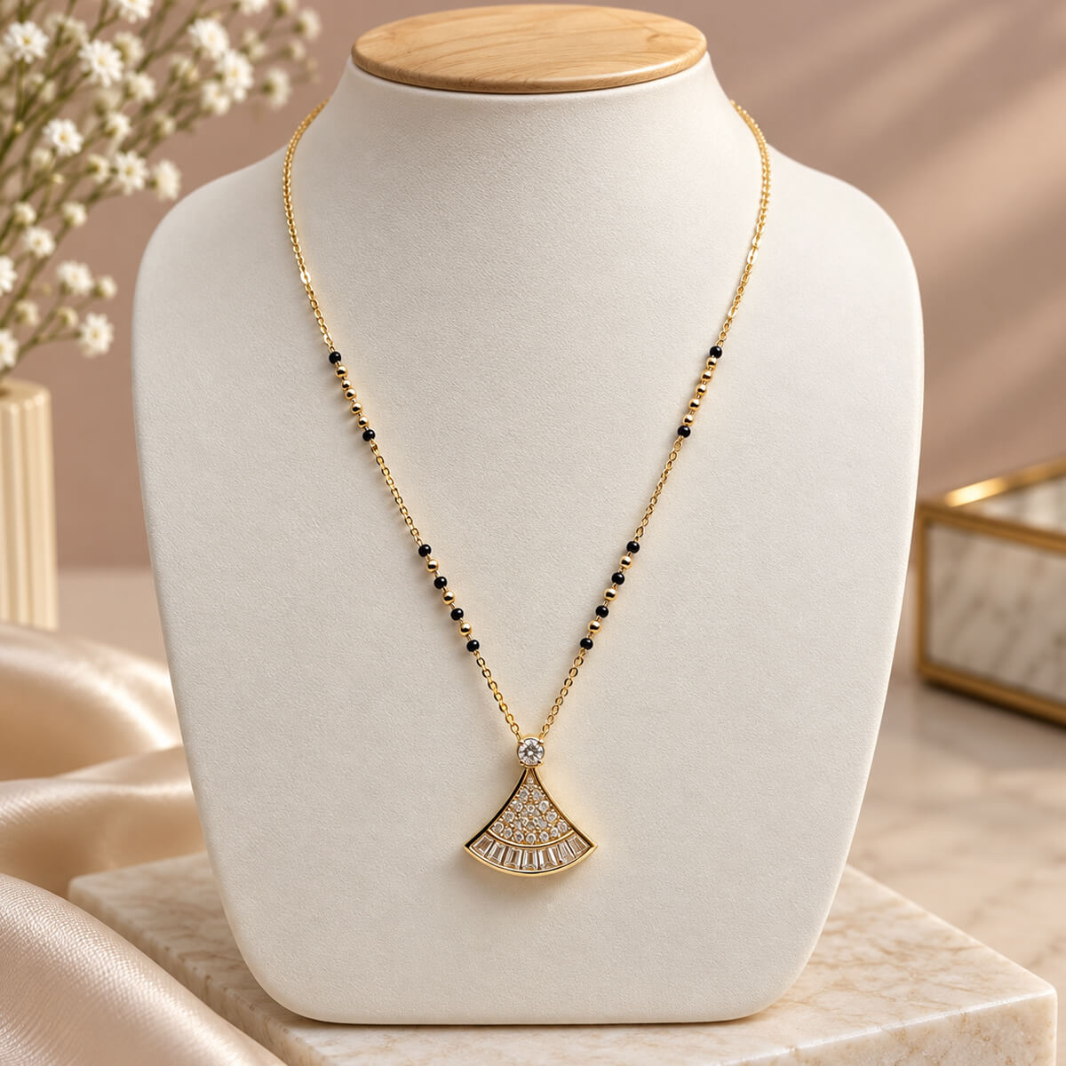 Aurelia Fanlight Mangalsutra
