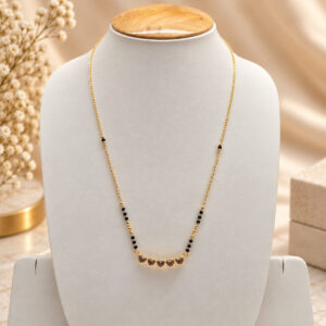Aurelia Heart Charm Mangalsutra
