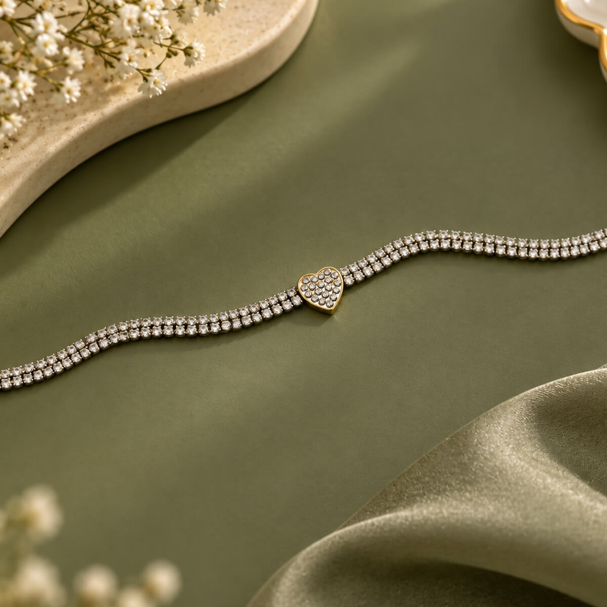 Aurelia Heartglow Bracelet
