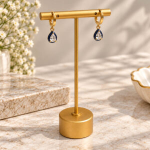 Aurelia Midnight Teardrop Earrings