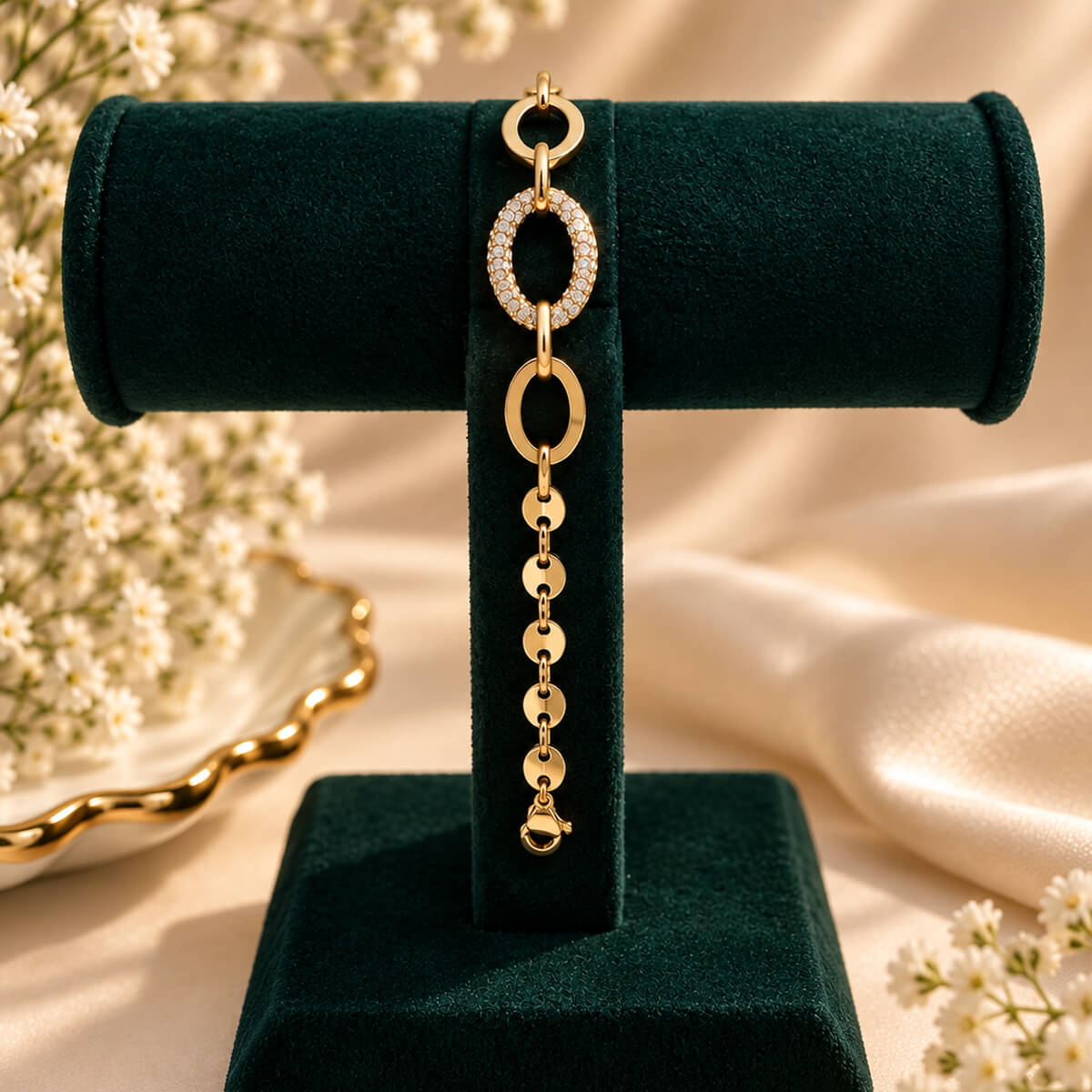 Aurelia Oval Link Bracelet